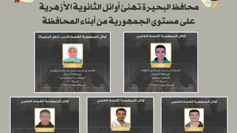 ابناء البحيرة أوائل