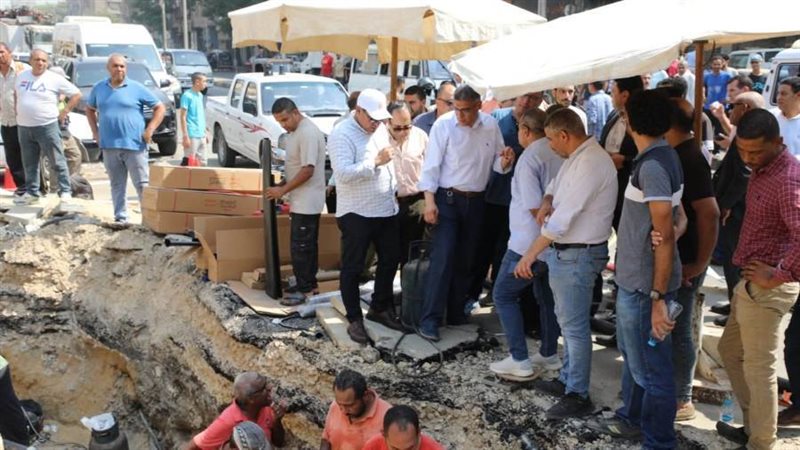 محافظ الجيزة يتابع