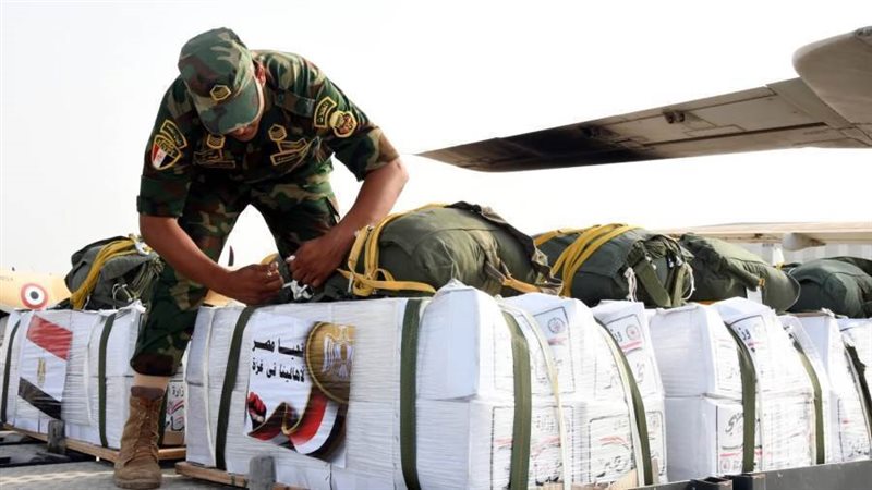 المساعدات المصرية