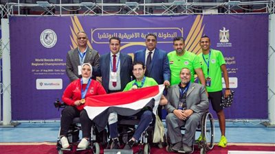 11 ميدالية متنوعة حصيلة منتخب مصر بالبطولة الأفريقية للبوتشيا 2025