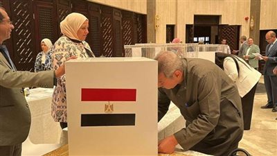 توافد المصريين في إيطاليا للتصويت بانتخابات مجلس الشيوخ وسط إقبال من مختلف الأعمار