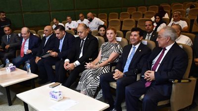 وزير الرياضة يشهد المؤتمر الصحفي للإعلان عن بطولة العالم لرفع الأثقال البارالمبية