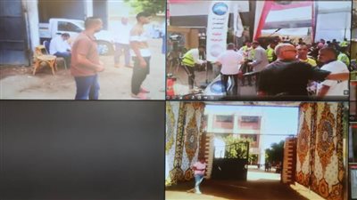 محافظ بني سويف يتابع 