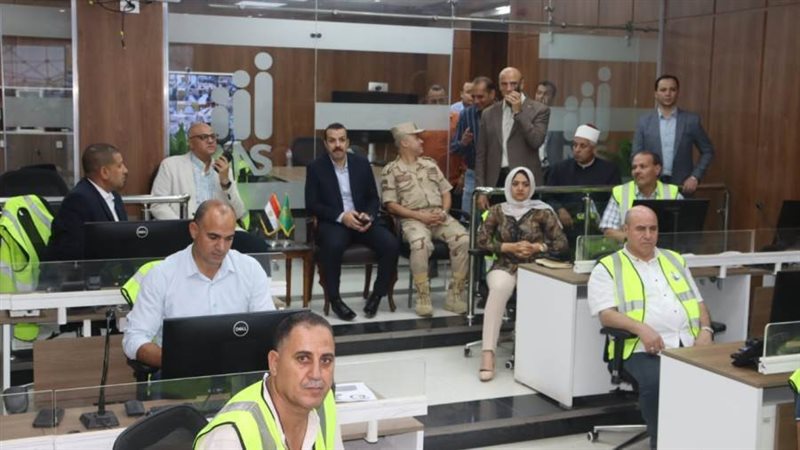 محافظ القليوبية يتابع