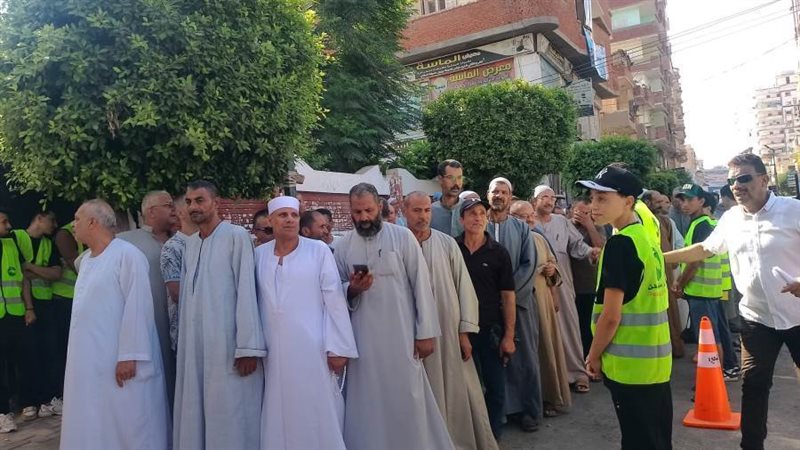 توافد الناخبين بدائرة