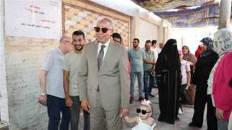 محافظ المنيا يتفقد