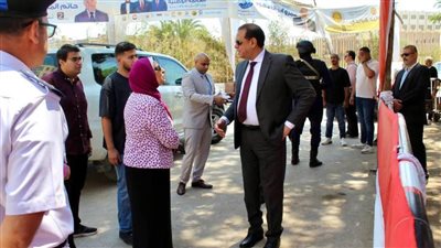 مدير أمن الفيوم يتفقد سير العملية الانتخابية لمجلس الشيوخ 