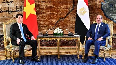 عاجل| الرئيس السيسي خلال مؤتمر صحفي مع نظيره الفيتنامي: اتفقنا على تنفيذ مذكرات التفاهم الموقعة حول تنمية المحليات