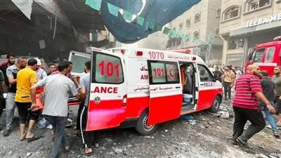 الاحتلال يقصف مقر الهلال الأحمر في خان يونس