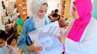 80 طليعًا يشاركون في مسابقة الرسم الفوري بكفر الشيخ
