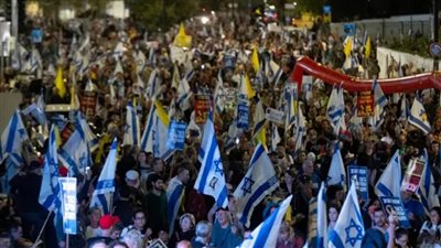 احتجاجات في إسرائيل ضد العمليات العسكرية بغزة