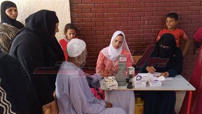 استمرار العمل بالمبادرة الرئاسية 100 يوم صحة بكفر الشيخ 