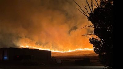 ولاية كاليفورنيا تشهد أكبر حريق في 2025