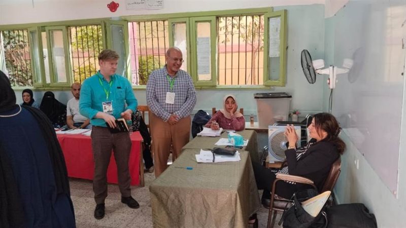 وفد متابعة دولي يتفقد