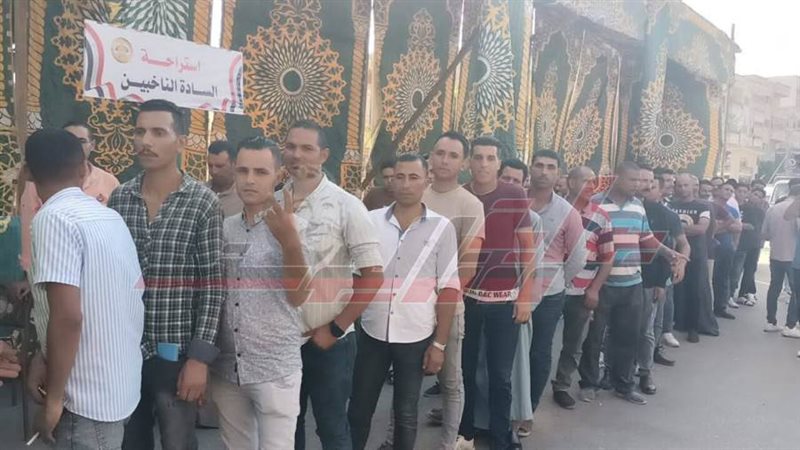 شباب كفرالشيخ يتوافدون