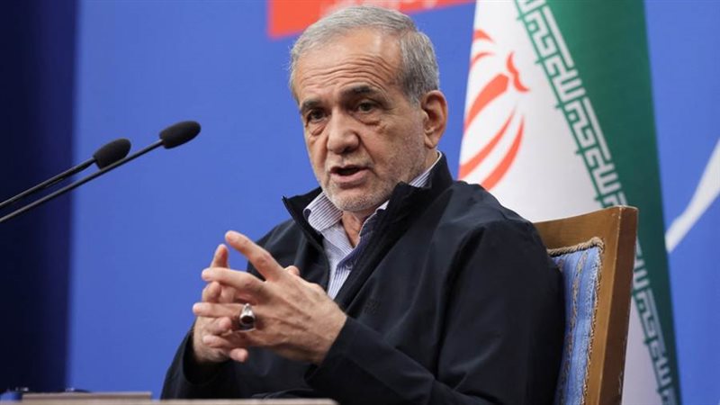 الرئيس الإيراني مسعود