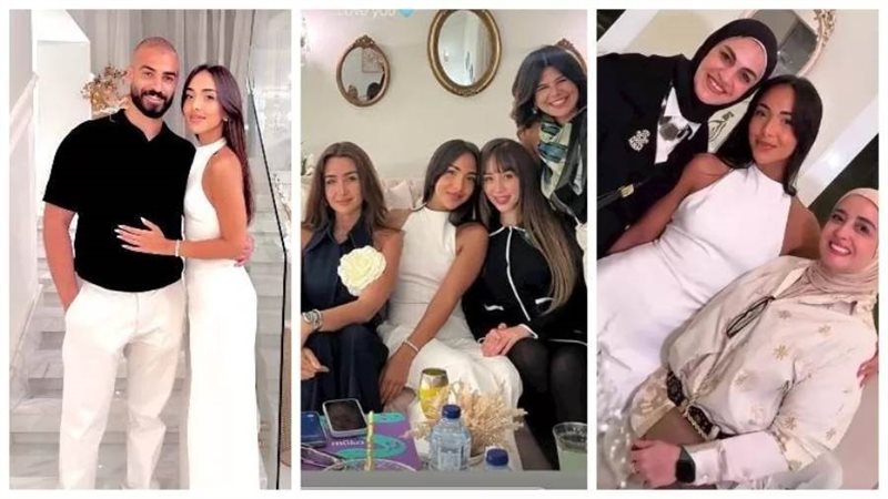 صور من حفل الخطوبة