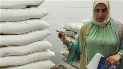 ضبط 2 طن دقيق مدعم قبل بيعه بالسوق السوداء في الدقهلية