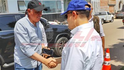 محافظ كفر الشيخ يستقبل وزير الموارد المائية والري 