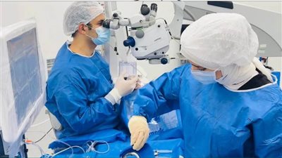 الرعاية الصحية: تقنية عالية تساعد في إنقاذ مريضة من فقدان البصر بمستشفى الرمد التخصصي ببورسعيد