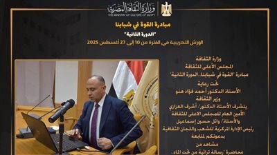 ضمن فعاليات مبادرة «القوة في شبابنا» انطلاق المحاضرة الثانية بـ«الأعلى للثقافة»