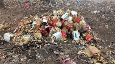  صحة أسوان: ضبط 3 أطنان أسماك مملحة فاسدة