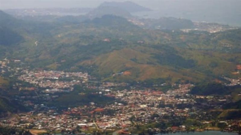 منطقة وقوع الزلزال