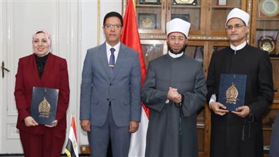 وزير الأوقاف يوقع بروتوكول تعاون مع رئيس جامعة بنها