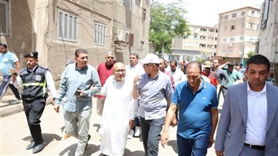 محافظ المنيا في جولة ميدانية بحي شمال لمتابعة النظافة ورفع الإشغالات