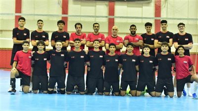 منتخب ناشئي الطائرة في مهمة رسمية بالأردن للمشاركة في البطولة العربية