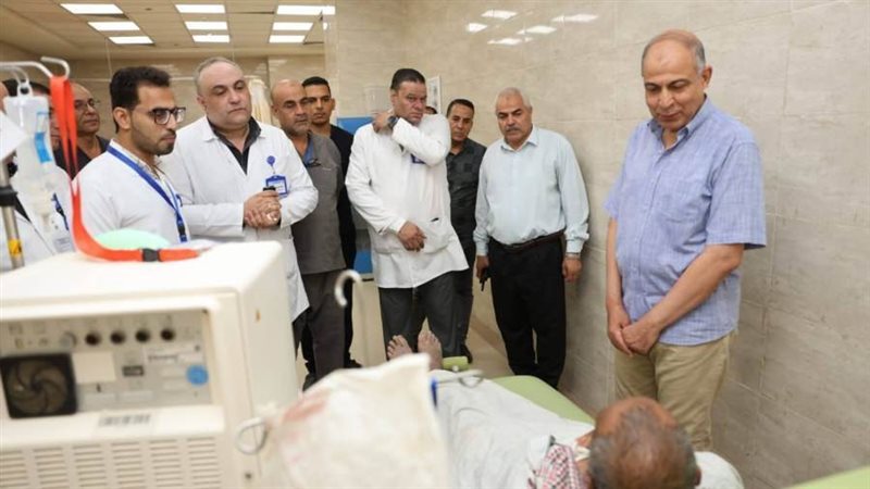 محافظ المنيا يتفقد