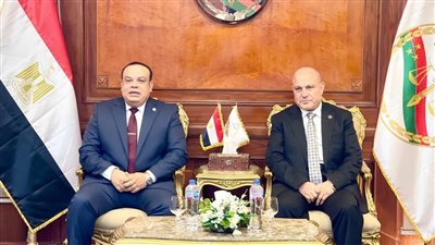 رئيس هيئة النيابة الإدارية يستقبل رئيس الهيئة الوطنية للانتخابات 