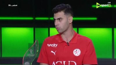 عبد الرحمن أشرف لاعب منتخب اليد: الفوز بالمركز الخامس أفضل تعويض بعد ضياع نصف النهائي