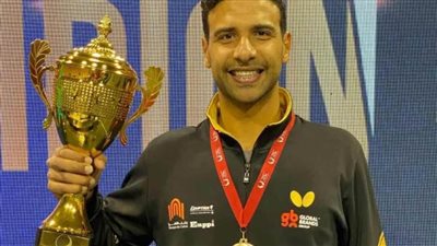 عمر عصر لاعب تنس الطاولة يجدد تعاقده مع اتحاد جدة حتى 2028