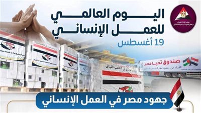 تزامنًا مع اليوم العالمي للعمل الإنساني.. بالانفوجراف| مصر تدعم غزة