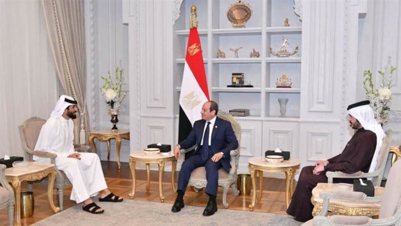 الرئيس السيسي يستقبل