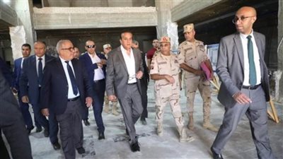وزير الصحة يتفقد مشروع إنشاء مستشفى التأمين الصحي بالعاصمة الإدارية