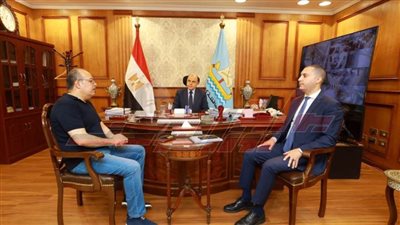 محافظ كفر الشيخ يبحث مع وفد الإسكان موقف المشروعات