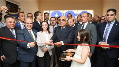 وزير العدل يفتتح محكمة كفر الدوار ويتفقد أعمال رفع كفاءة مجمع محاكم دمنهور الابتدائية