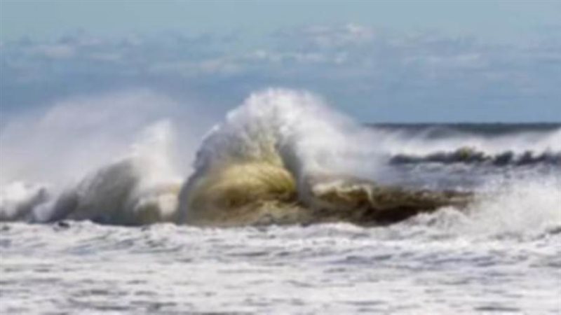 الإعصار ايرين يتشكل