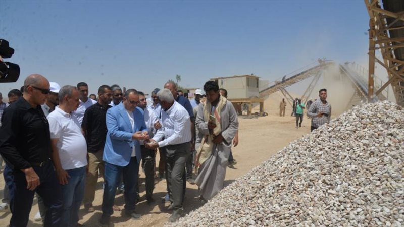 تشغيل الكسارة