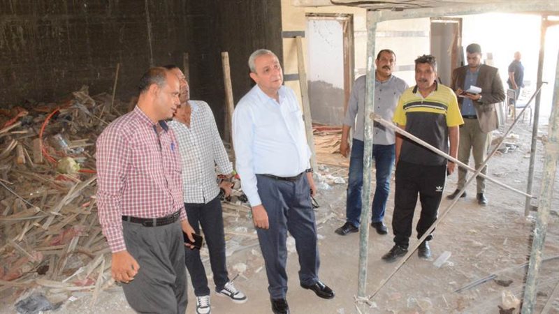 محافظ الغربية خلال