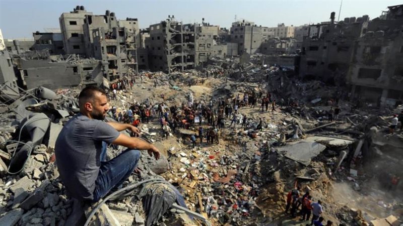 جانب من الأحداث في