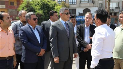 محافظ الجيزة يتابع توصيل كابلات الجهد العالي لدعم محطة مياه جزيرة الدهب