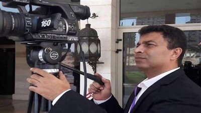 استشهاد الصحفي خالد المدهون برصاص الاحتلال شمال غزة