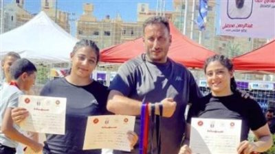 ذهبية وفضيتان لأبطال الدقهلية في بطولة الجمهورية للمصارعة الشاطئية بدمياط 