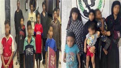 ضبط 12 متهمًا يستغلون الأطفال في أعمال التسول