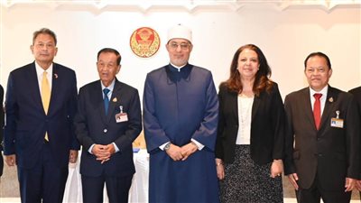 مفتي الجمهورية يلتقي رئيس برلمان تايلاند 