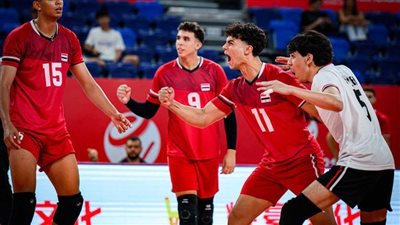 شباب الطائرة يتفوقون على الصين ويتأهلون إلى ثمن نهائي بطولة العالم