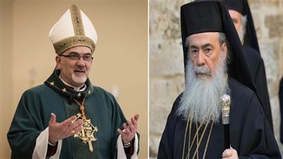 بطريركا القدس للاتين والروم الأرثوذكس: 